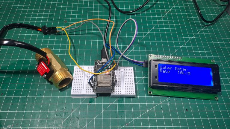 Cara Mengakses Water Flow Sensor YF-B6 Menggunakan ESP32 Atau Arduino ...